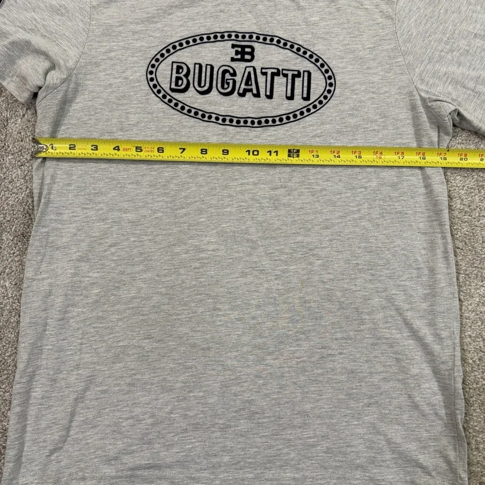 Bugatti 110 Anniversary T Shirt L Macaron Logo Designer Casual Luxury Streetwear - Picture 6 of 10
